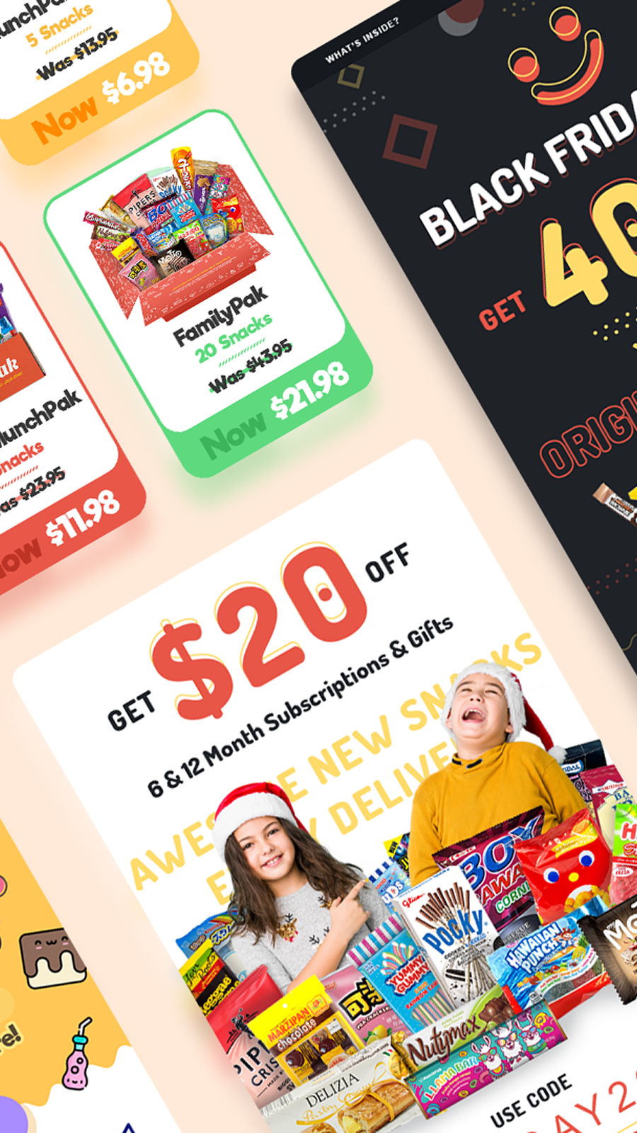 MunchPak Email Design